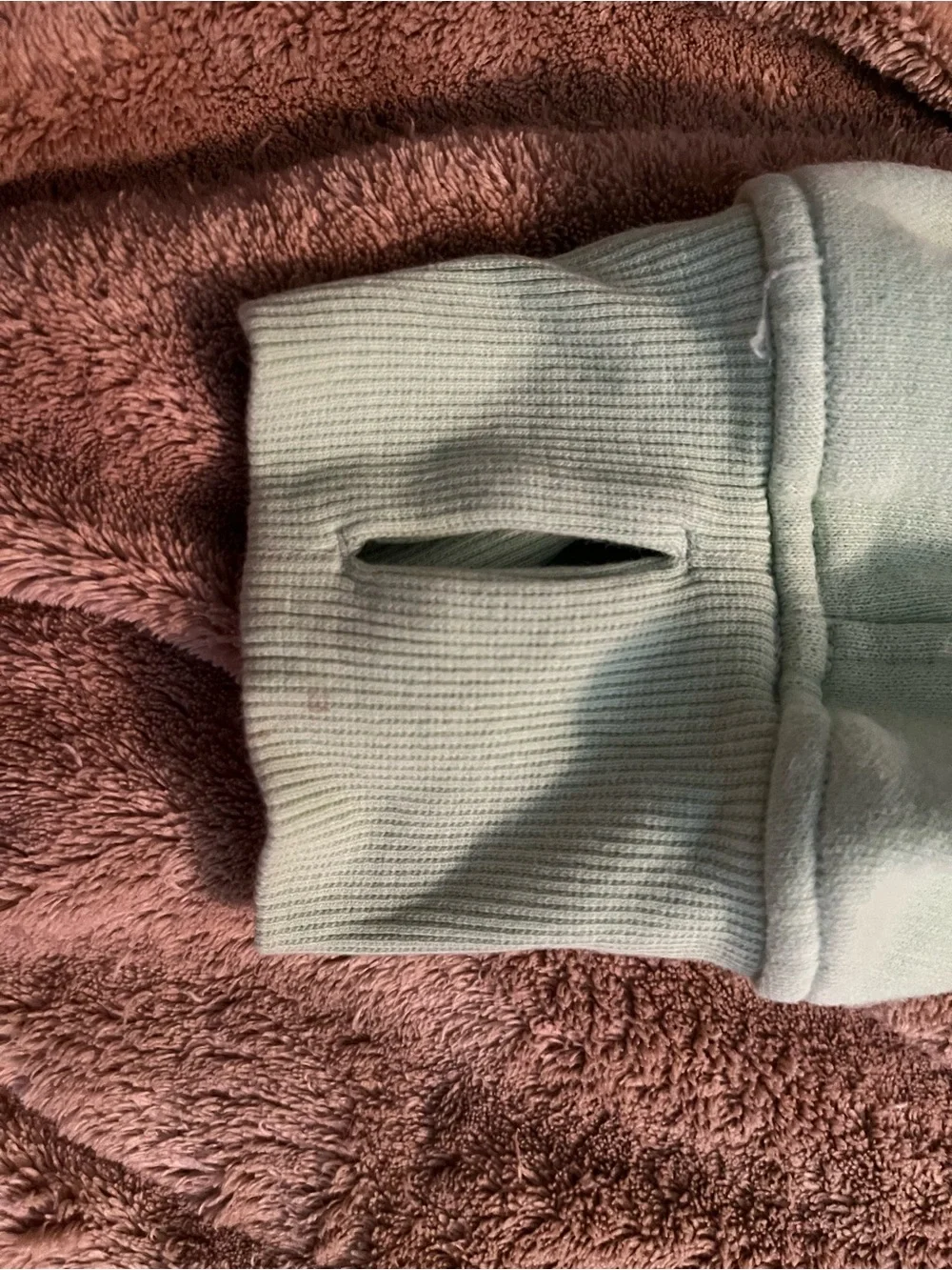 lululemon athletica Green Half-Zip Scuba Hoodie